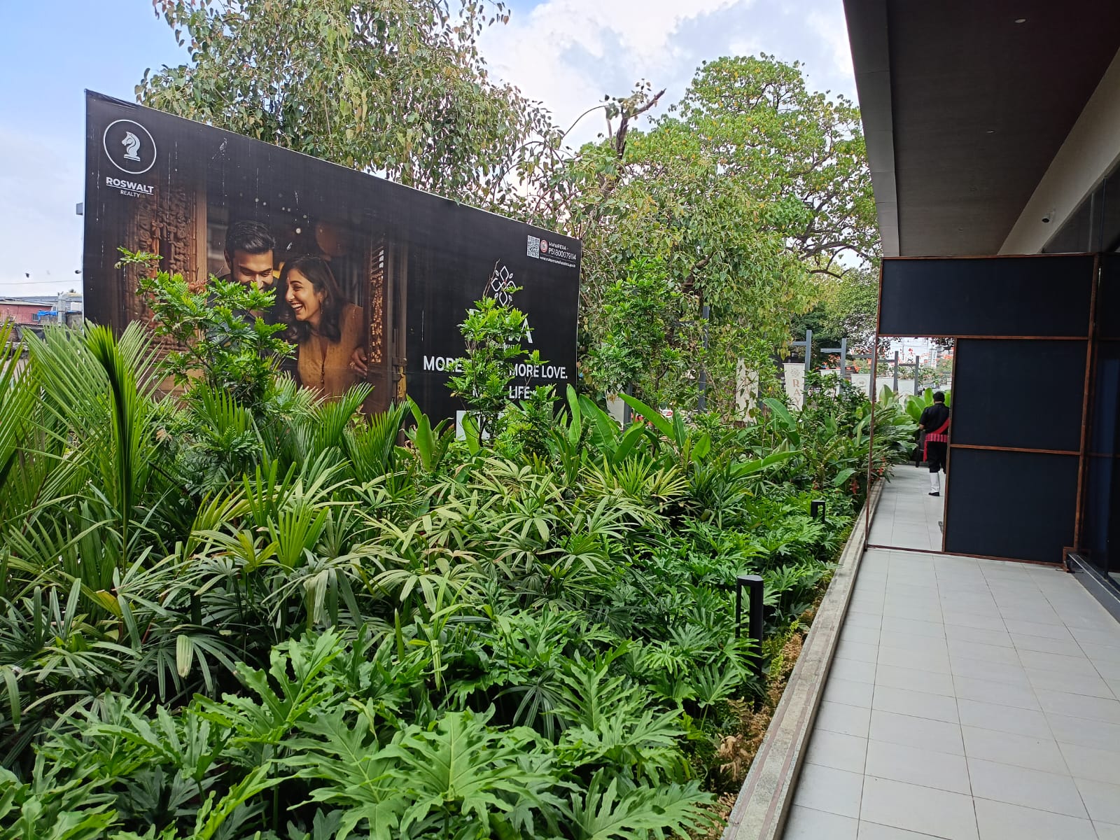 Premium landscape and garden development at Roswalt Raya residential project